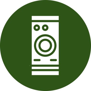 Benzersiz Radyo Vektörü Kabartma Simgesi