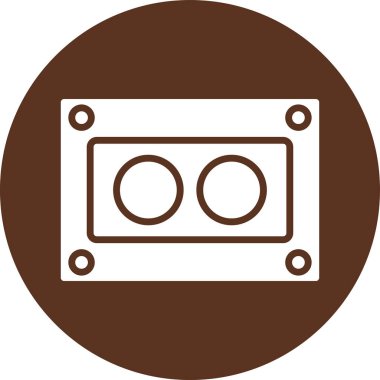 Modern b 'nin vektör illüstrasyonu eksik simgesi