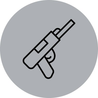 Modern bir simgenin vektör illüstrasyonu