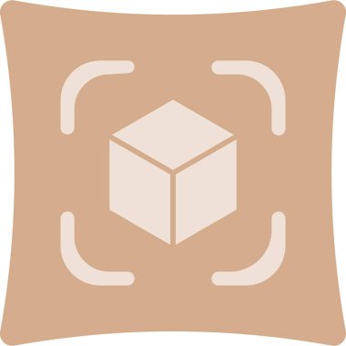 Modern bir simgenin vektör illüstrasyonu