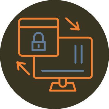 seo modern simgesinin vektör illüstrasyonu