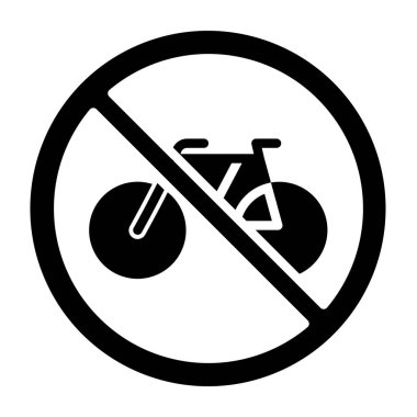 Bisiklet. Web simgesi basit illüstrasyon