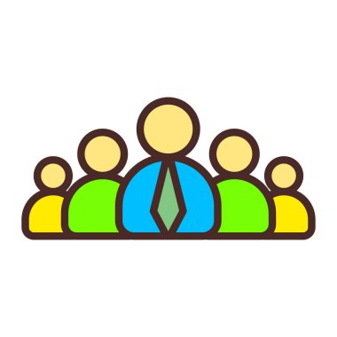 Grup simge vektör çizim