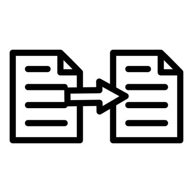 dosya biçimi simgesi, vektör illüstrasyonu