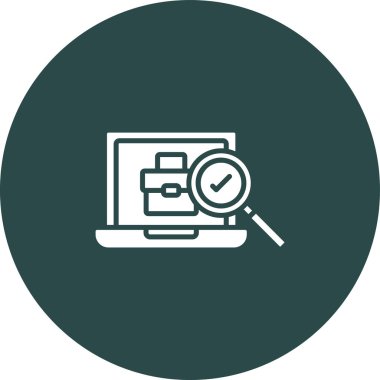 Web simgesi vektör illüstrasyonu