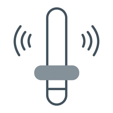 kablosuz vektör simgesi. biçim düz simge simgesi, pürüzsüz mavi renk, beyaz arkaplan.