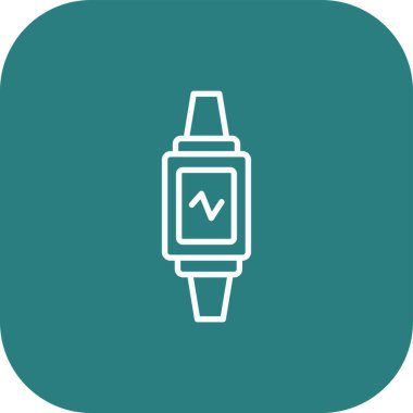 vektör akıllı saat simgesi