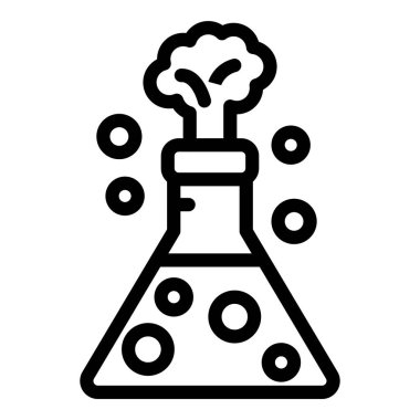 Bilim ve eğitim vektörü simgesi.