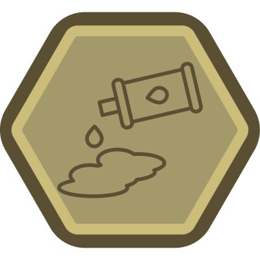 Bir kahve simgesinin vektör çizimi