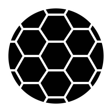 Futbol topu simgesi, basit biçim