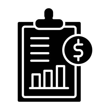 Dolar simgesi vektör illüstrasyonu