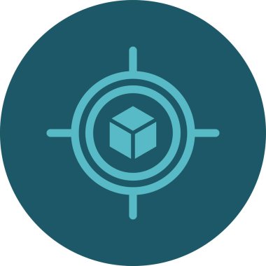 Seo simgesinin vektör illüstrasyonu