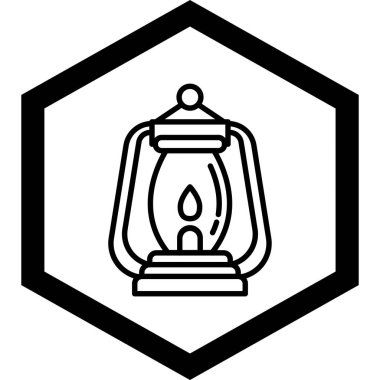 vektör illüstrasyonu, mum simgesi