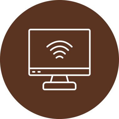 wifi simgesi vektör illüstrasyonu