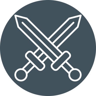 Bıçak. Web simgesi basit illüstrasyon