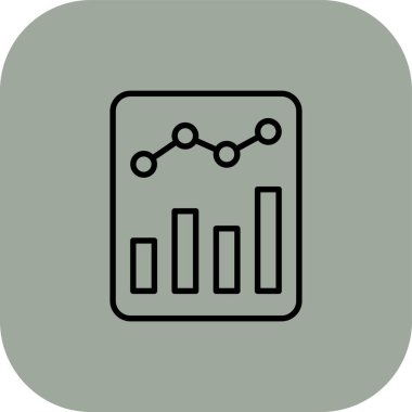 Vektör Analiz Simgesi illüstrasyonu