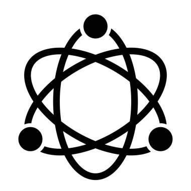 Atom vektör satırı simgesi