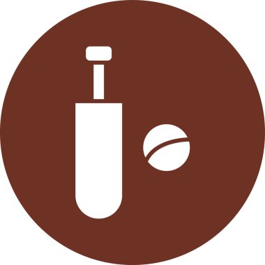 Modern b 'nin vektör illüstrasyonu bilimin ikonundan yoksun