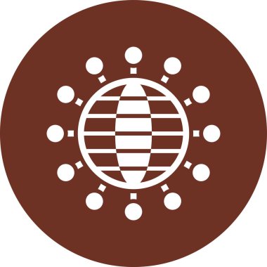 Küresel Web vektör simgesi