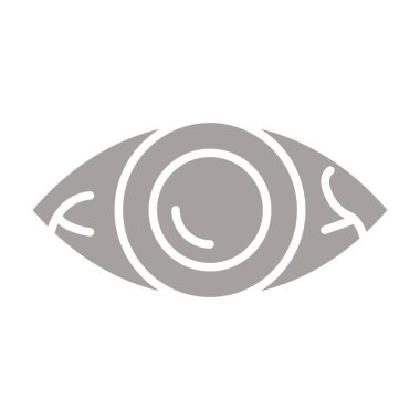 Göz bakım logosu vektör simgesi tasarımı