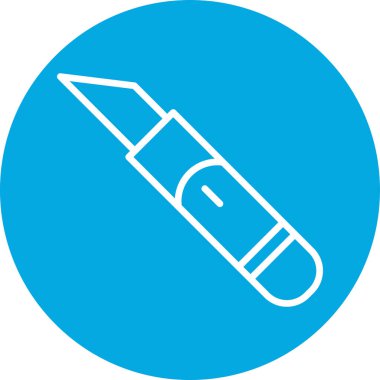 Kalem. Web simgesi basit illüstrasyon