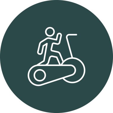 Scooter süren bir adamın vektör çizimi