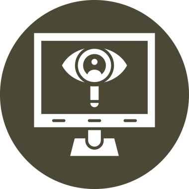 seo modern simgesinin vektör illüstrasyonu