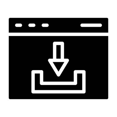 Ağ simgesi. vektör illüstrasyonu