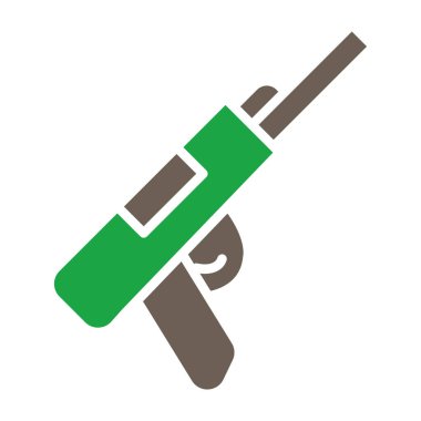 Silah. Web simgesi basit illüstrasyon