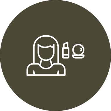 Güzelkadın vektör simgesi Kolayca düzenleyebilen veya düzenleyebilen