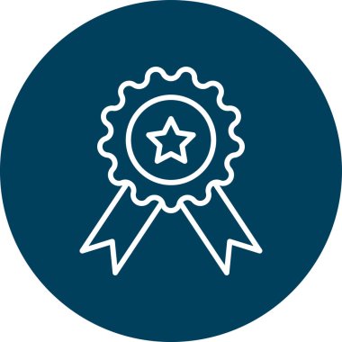 ödül pulu vektör illüstrasyonu