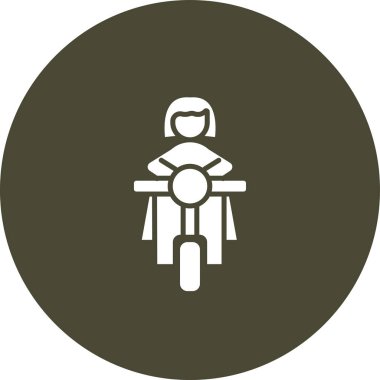 Bisiklet vektör simgesi modern basit vektör illüstrasyonu