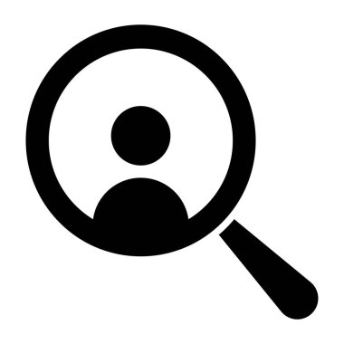 Düz simge vektör resimleme ara