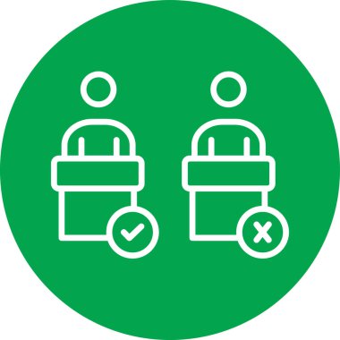 Modern oto tamir simgesinin vektör illüstrasyonu