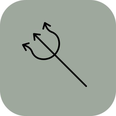 ok simgesinin vektör illüstrasyonu