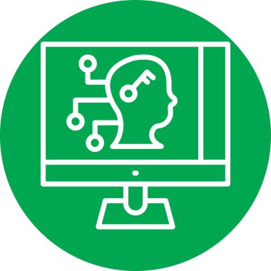 seo modern simgesinin vektör illüstrasyonu