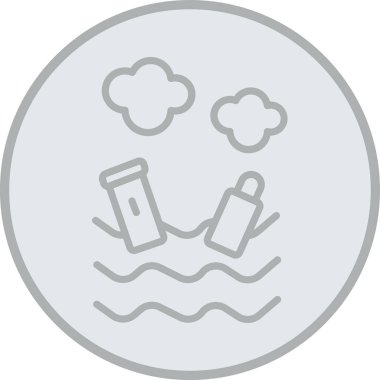 su simgesi vektör illüstrasyonu