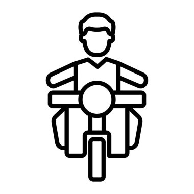 motorcu simgesi, taslak biçimi