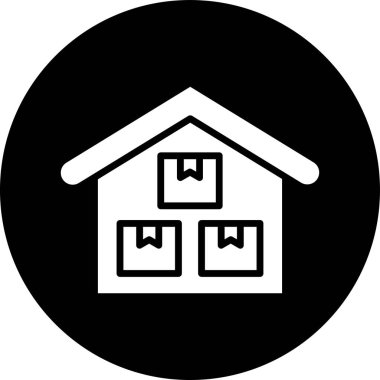 ev simgesi vektör illüstrasyonu