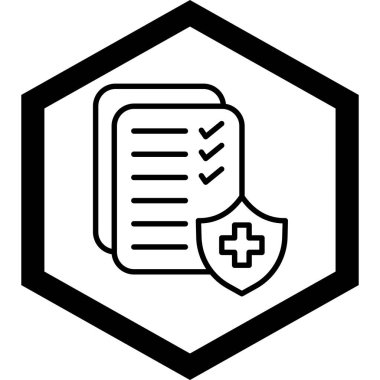 Modern simgenin vektör illüstrasyonu