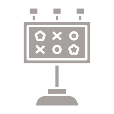 Bilgisayar monitörü ve dizüstü bilgisayar simgesi, basit vektör illüstrasyonu