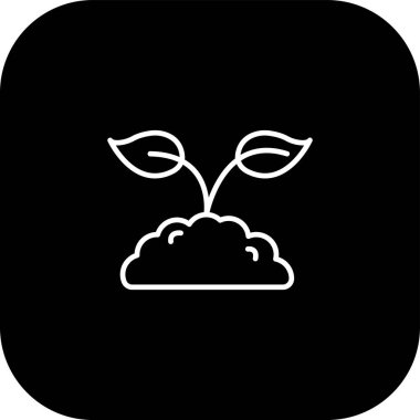 Bulut simgesinin vektör illüstrasyonu