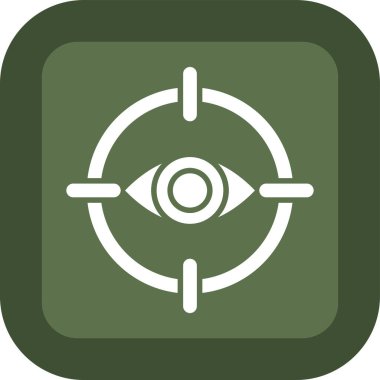 Eşsiz Radar Vektör Kabartma Simgesi