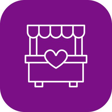 Modern simgenin vektör illüstrasyonu