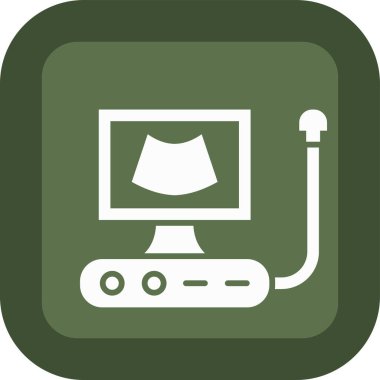 vektör dizüstü düz simge