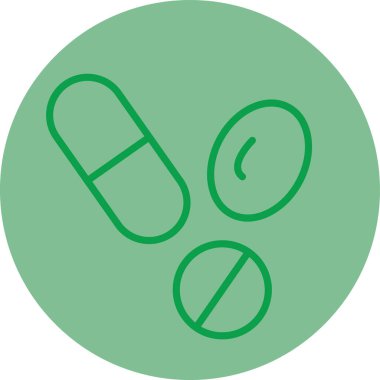 hap ikonu vektör illüstrasyonu