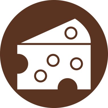 Çikolata. Web simgesi basit illüstrasyon