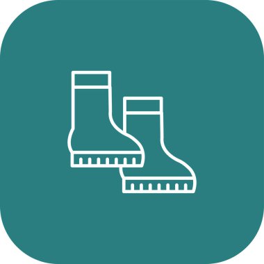 Eşsiz Çizme Vektör Satırı Simgesi