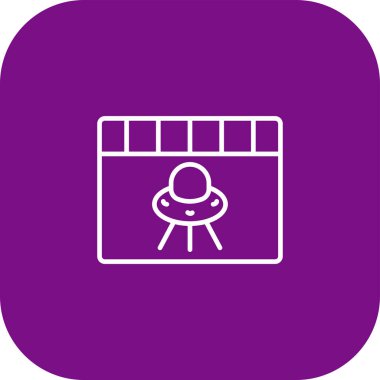 Takvim simgesi vektör illüstrasyonu