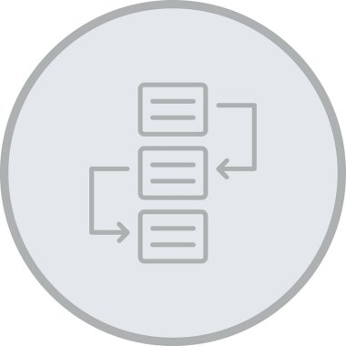 Dosya simgesinin vektör illüstrasyonu